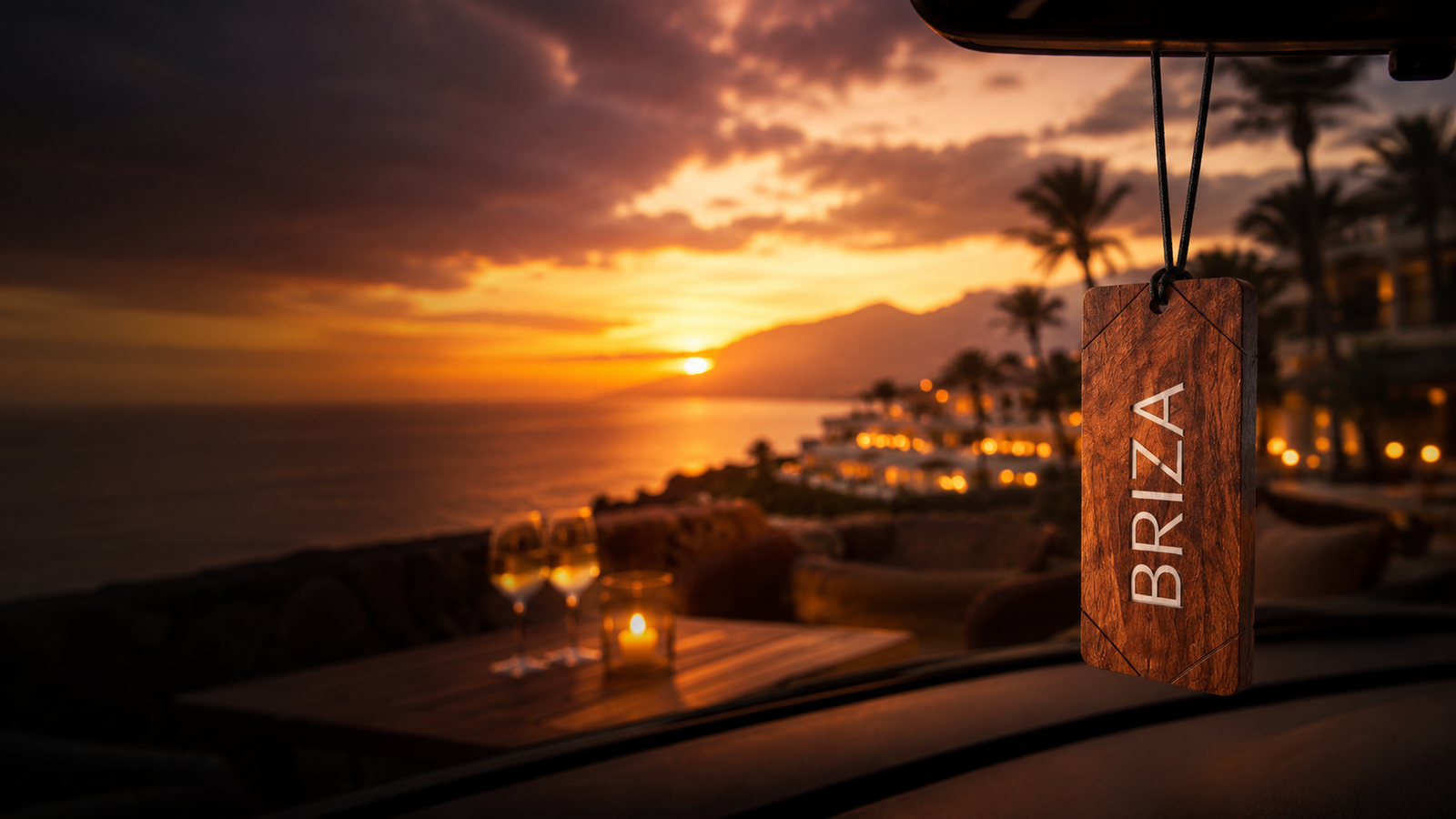 Tenerife — sólarlag og haf